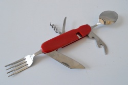 нож джобен, малък рибка с ключодържател 11 см. (12 бр. в стек)