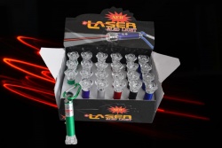 ЛАЗЕР, фенер и детектор, светеща играчка 4 в 1 роза с ключодържател 16х8х11 см. (24 бр. в кутия)