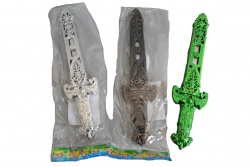 детска играчка от пластмаса, меч в кания, малък 22,5 см. 307