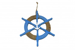 морски сувенир от дърво, сандъче 9,5х6,5х7 см. Созопол (9 бр. в кутия) МА2516