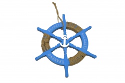 сувенир, дървена основа MDF морско изделие 11х10 см. Kranevo (6 модела, микс) морски дизайн