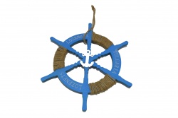 сувенир, дървена основа MDF морско изделие 11х10 см. Лозенец (6 модела, микс) морски дизайн