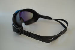 плувни очила, широки за големи хора, прозрачен силикон 19х8 см. 2 цвята (12 бр. в кашон)