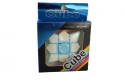 ДЕТСКА играчка от пластмаса, рубик кубче3х3 реда, образува сложна фигура на блистер 6х6см 