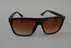 слънчеви очила, дамски, пластмасова рамка, черни 906 (20 бр. в кутия)