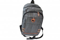 РАНИЦА, текстил, тип ученическа чанта  см. 3 разцветки 46х30х18 см.  61887 (5 бр. в стек, еднакви)