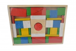 дървена играчка, майсторски куфар с инструменти  27х21х11 см. 93-467