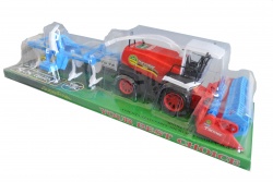 ДЕТСКА играчка от пластмаса в плик, джип 888А 4 цвята16х9х9 см.