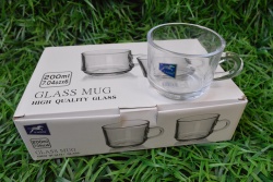 изделие от стъкло, чаши за безалкохолно 6 бр. 16х9 см. картонена кутия 1705/2016 (8 комплекта в кашон)