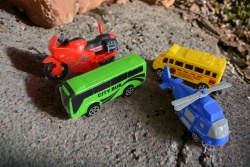 детска играчка от пластмаса, фрикшън, трактор с цистерна 28х9х10 см. 0488-2