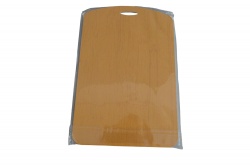 дървена подложна табла с нож за сервиране, правоъгълна, тумбеста 19х33 см.