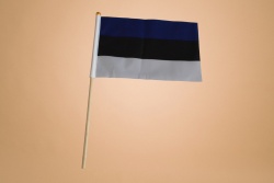знаме Ирландия, качествен полиестер 14х21 см. с дървена дръжка, издържа на дъжд (50 бр. в стек)