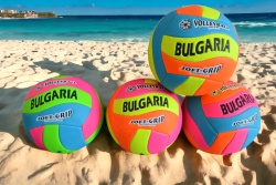 СПОРТНА стока, топка, волейболна 260 гр. цветна, ярка BULGARIA 4 цвята