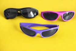 слънчеви очила, детски 6 разцветки 904 (24 бр. в кутия)