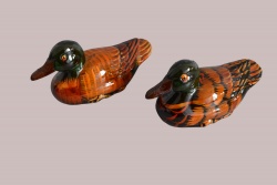 морски сувенир, ръчно изработен от миди, заек 19х12 см.