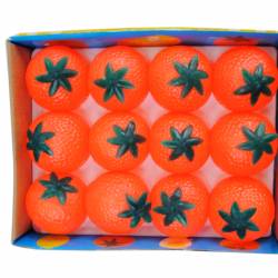 ЛЕПЯЩО топче- портокал 6 см. (12 бр. в кутия)( Промоция- при покупка  над 36 бр. базова цена 0,66 лв.)