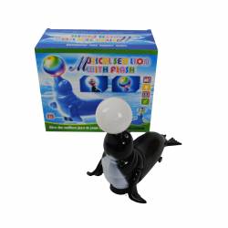 ДЕТСКА играчка от пластмаса, делфин, зъбни колела 18 см. 133-58А 