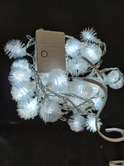 новогодишни лампи 182 бр. завеса, бяла, топла светлина LED (с всички изисквания и сертификати)(мах. отстъпка 10)