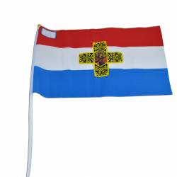 национален флаг- Република България, самарското знаме с дръжка 30x45 см. качествен полиестер, издържа на дъжд (50 бр. в стек)