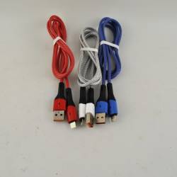 аксесоар за телефони, кабел USB Iphone 100 см. (20 бр. в пакет)