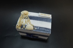 сувенир, дървена основа MDF морско изделие 11х10 см. Sinemorets (6 модела, микс) морски дизайн