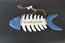 химикал, риба- цаца Balchik/ BULGARIA 14 см. (30 бр. в стек)