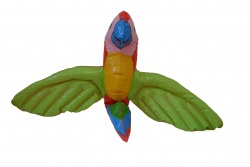 надувно изделие, папагал, летящ 55х75 см. (12 бр. в стек)