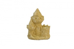 сувенир от полеризин, къща, каменна с баба и дядо отпред 6,х5х5,6 см. 514 (4 модела )
