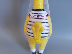 детска гумена играчка, патка с немска тениска и лого Биркьонинг 36 см.