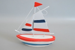 сувенир от полеризин, рибарско корабче 13,5х5х6 см. HS 068 (4 модела )