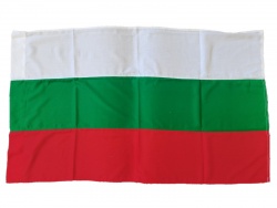 НАЦИОНАЛЕН  флаг на България с колче 20х27 см. (100 бр. в стек)