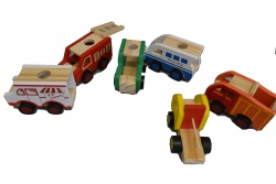 дървена играчка, дъска с цифри и английски букви 30x22 см. 92-771