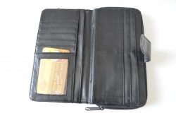 портмоне, мъжко с джоб за стотинки 2 цвята 13х9 см. P.V.C. (12 бр. в кашонче)