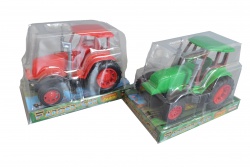 детска играчка от пластмаса, автобуси 9х3х2 см. 4 бр. в плик 911-5