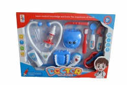 детска играчка от пластмаса, кухня с кукла (работи с батерии) 53х36,5х8,5 см.