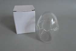 домашна потреба от силикон, кутия за храна с капак от пластмаса с датник 15х7,5 см.