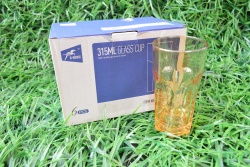 изделие от стъкло, чаши за алкохол 6 бр. 9х8 см. картонена кутия (12 комплекта в кашон)