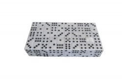 ДЕТСКА играчка, рубик кубче 5,7х5,7 см. 3х3 реда, различни фигури (6 бр. в кутия)