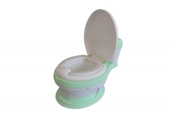 бебешко гърне- тоалетна, омекотена, пластмасова 35х40х30 см. 3 цвята