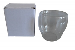 ИЗДЕЛИЕ  от стъкло, чаша, двустенна 250 ml. 8,5х7,8 см. в кутия ZY-58 
