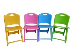 стол с облегагалка, разгъваем, детски 26х35х45 см. XL-008-1