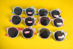 слънчеви очила, детски 6 разцветки 307525 (24 бр. в кутия)