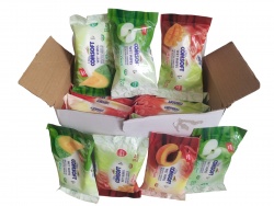 мокри кърпи 10 бр. в пакет Comsoft плодове (36 бр. в бяла кутия)