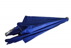 чадър, градински, слънцезащитен 2х2 м. (4 метра диаметър) двоен текстил (против вятър) здрави спици (текстилен калъф)(R4)